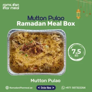 mutton pulao ramadan meal box
