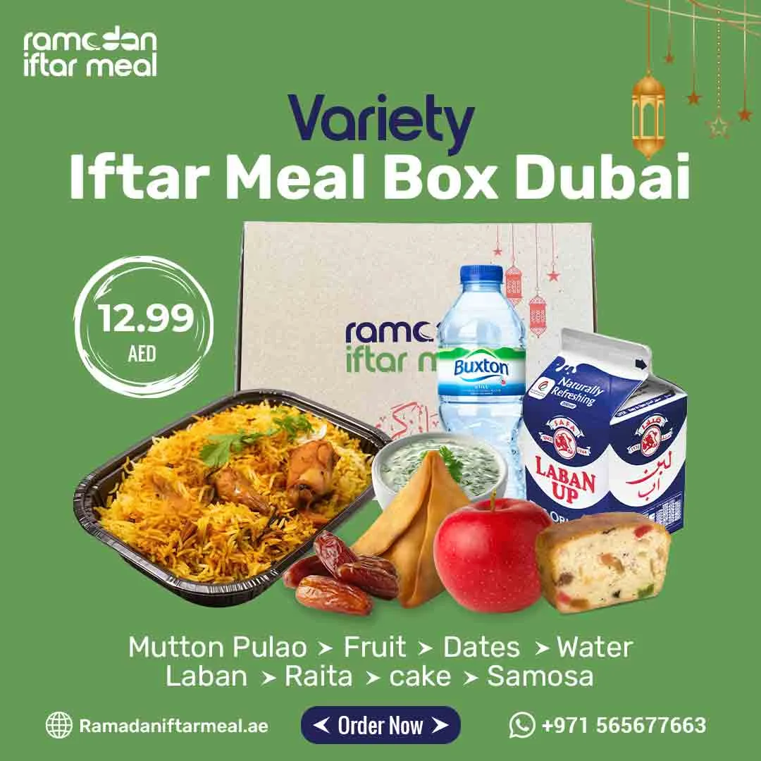 Homepage 7 variety iftar meal box