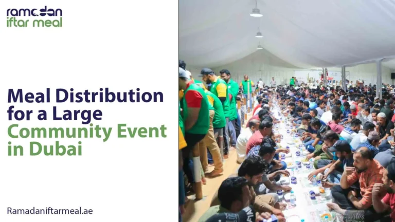 Iftar meal distribution | meal kit dubai | charity food donations | food charity