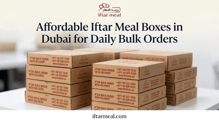 ramadan iftar | iftar offers dubai | meal box | free iftar near me